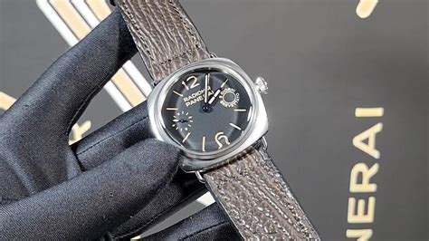 Shark Skin Strap for Panerai Radiomir watches shown here on